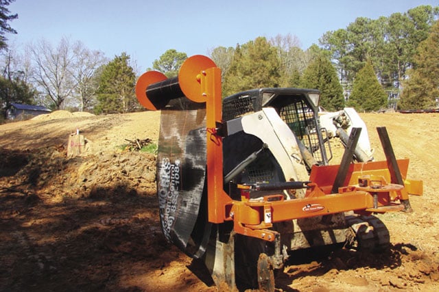 Silt Fence Plow